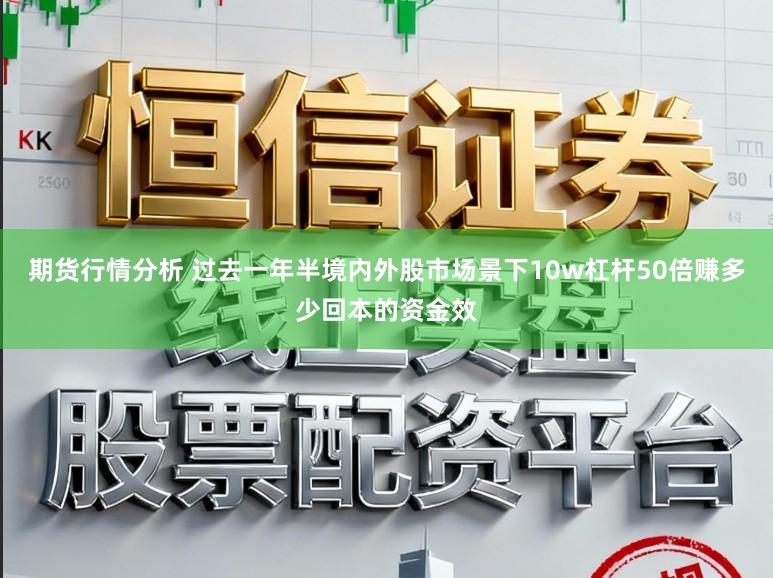 期货行情分析 过去一年半境内外股市场景下10w杠杆50倍赚多少回本的资金效