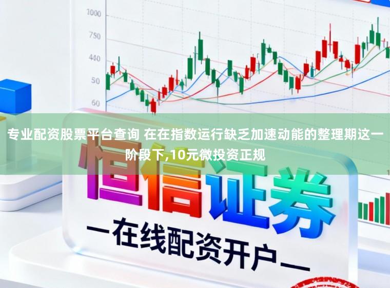 专业配资股票平台查询 在在指数运行缺乏加速动能的整理期这一阶段下，10元微投资正规