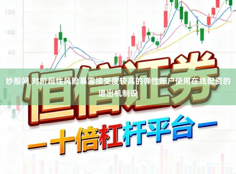 炒股网 对阶段性风险暴露接受度较高的弹性账户使用在线配资的退出机制设