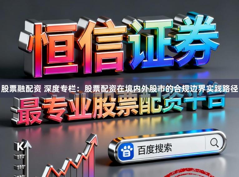 股票融配资 深度专栏：股票配资在境内外股市的合规边界实践路径