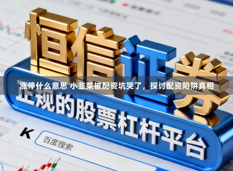 涨停什么意思 小韭菜被配资坑哭了，探讨配资陷阱真相