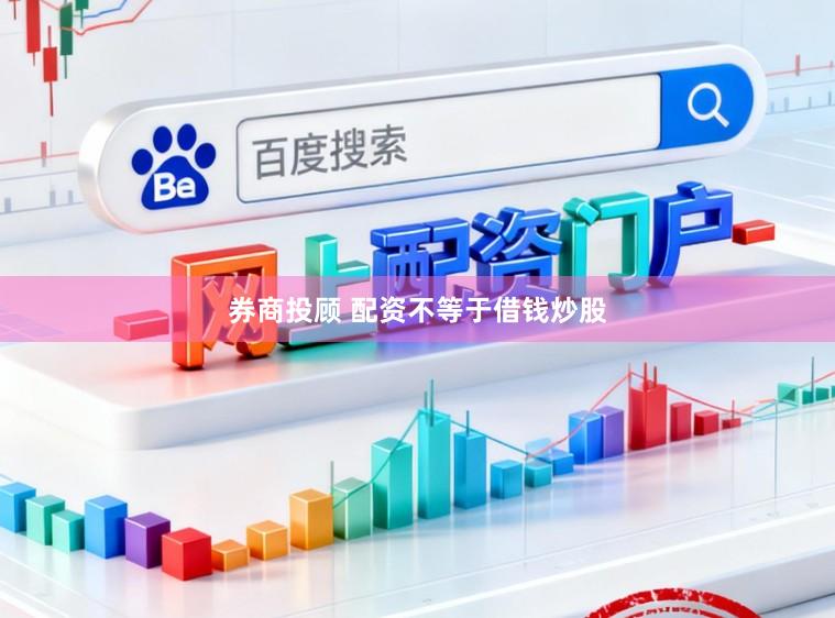 券商投顾 配资不等于借钱炒股