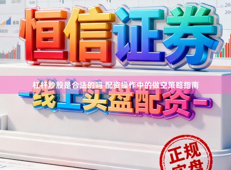 杠杆炒股是合法的吗 配资操作中的做空策略指南